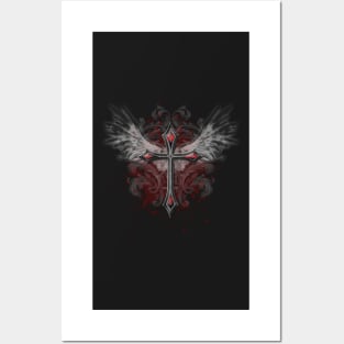 Winged Cross Posters and Art